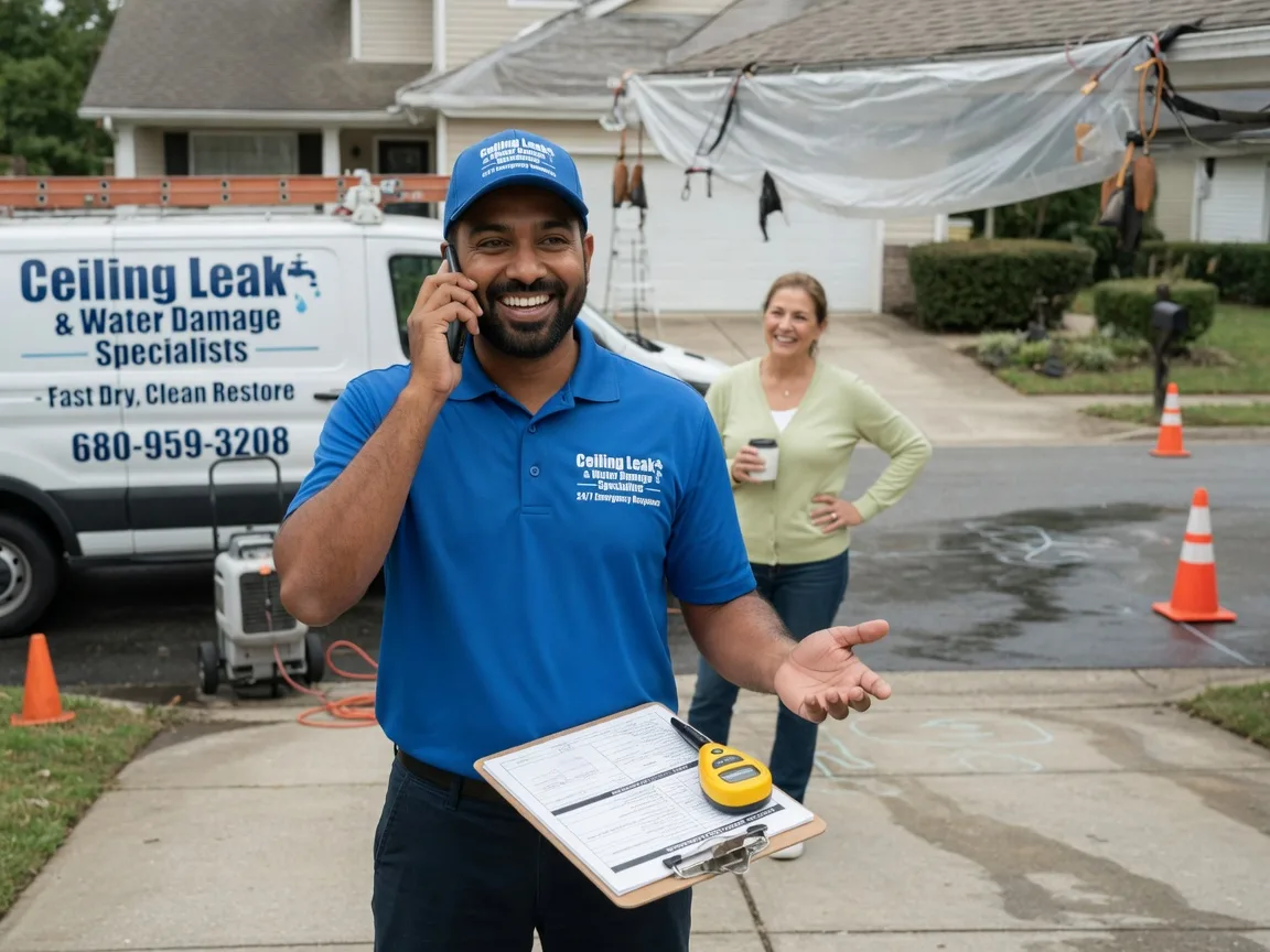 Ceiling Leak Cleanup Port Charlotte, FL FAQs